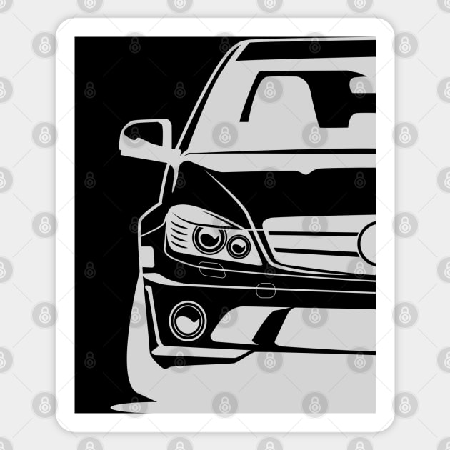 W204 C63 Sticker by BlueRoller